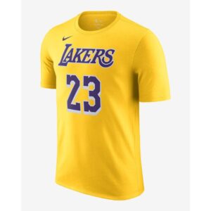 Nike NBA La Lakers Name & Number Tee Lebron James #23