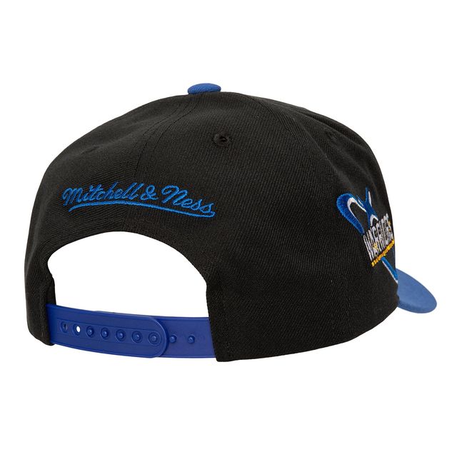 Mitchell & Ness NBA Golden State Warriors Triple Play Snapback Cap - Image 2