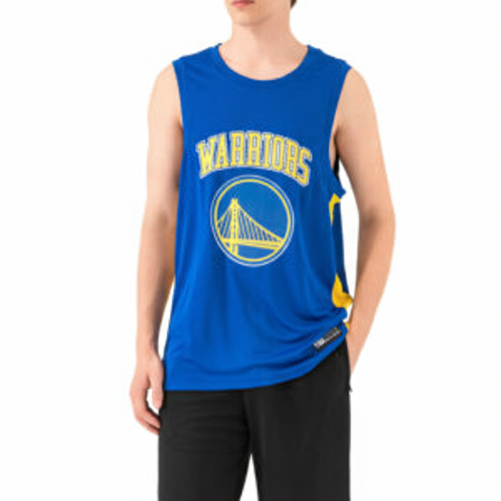 Fexpro NBA Golden State Warriors Player Number Regular Fit Mesh Tank Top