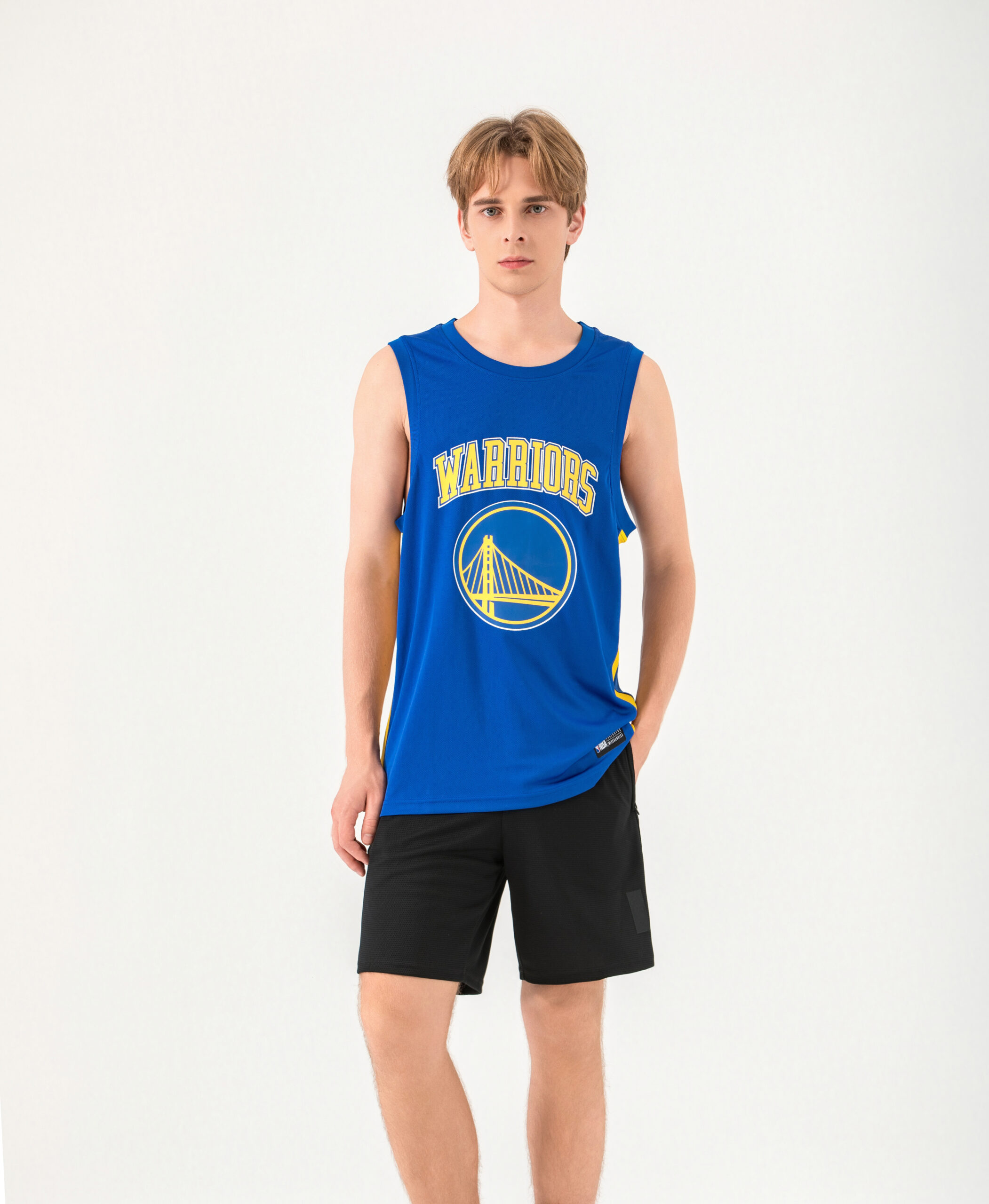 Fexpro NBA Golden State Warriors Player Number Regular Fit Mesh Tank Top - Image 7