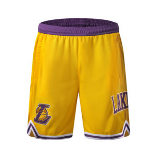 Fexpro NBA La Lakers Embroidery Basic Regular Fit Shorts